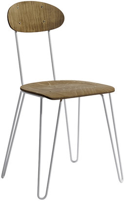 Nordal - Chair with Metal Legs - White