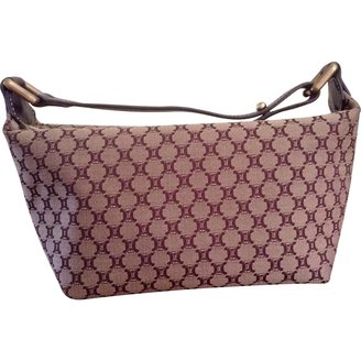 Celine Brown Cloth Handbag