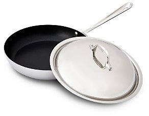 All-Clad Stainless Steel Nonstick 11 French Skillet with Lid