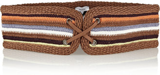M Missoni Woven cotton-blend belt