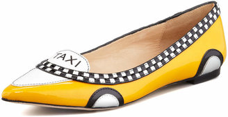Kate Spade Go Taxi Pointed-Toe Flat