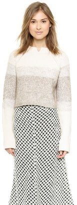 Wes Gordon Cropped Pullover