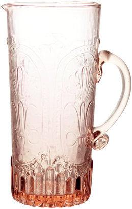 H&M Patterned Glass Pitcher - Pink
