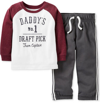 Carter's Baby Boys' 2-Piece Pullover & Sweatpants