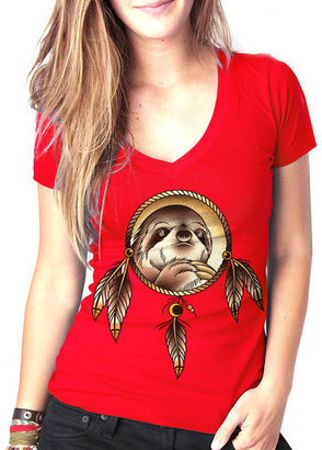 Sharp Shirter Spirit Sloth Tee Women's