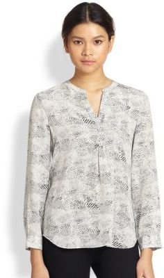 Joie Peterson Printed Silk Tunic