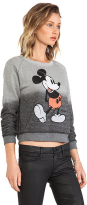 Junk Food 1415 Junk Food Mickey Mouse Ombre Pullover