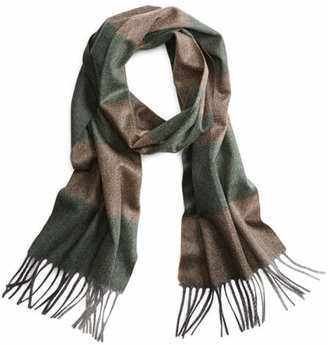 Brooks Brothers Cashmere Color-Block Scarf