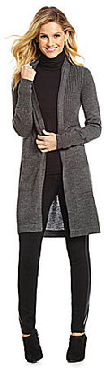 Antonio Melani Long Wool-Blend Cardigan