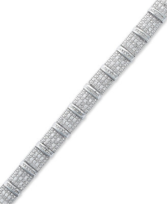 Diamond Bar Bracelet in Sterling Silver (2 ct. t.w.)
