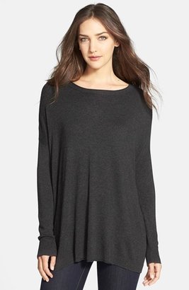 Eileen Fisher 'Cozy' Ballet Neck Boxy Sweater (Online Only)