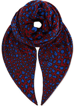 Paul Smith Modal animal scarf