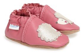 Robeez 'Happy Hedgehog' Crib Shoe (Baby & Walker)