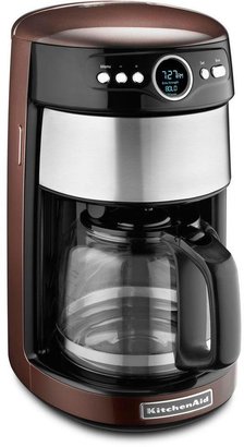 KitchenAid 14-Cup Programmable Coffee Maker with Glass Carafe in Empire Red