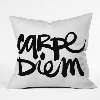 KAL Deny designs barteski "carpe diem" decorative pillow - 16" x 16"