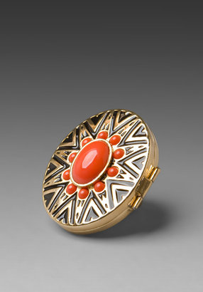 House Of Harlow Tribal Ring with Cabochons