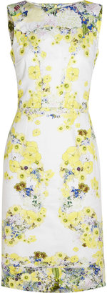 Erdem Marlena floral-print cotton-sateen dress
