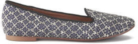 Maison Scotch Women's Patterned Loafer Electric Blue
