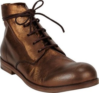 Marsèll Metallic Plain-Toe Ankle Boots