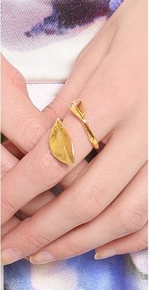 Aurélie Bidermann Leaf Ring