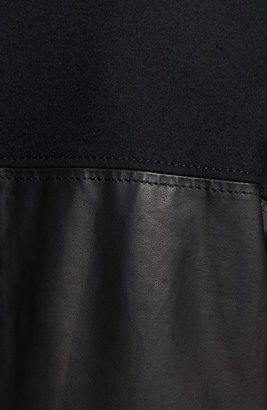 Helmut Lang Paneled Leather Tunic