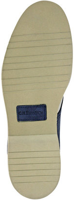 Bass Burlington Perforated Plain-Toe Saddle Shoes