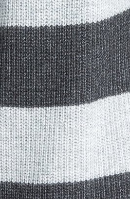 Caslon Stripe Open Front Cardigan (Regular & Petite)