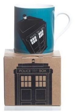 Debenhams Dr Who - Single Blue TARDIS Mug (Doctor Who Home)