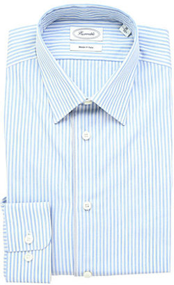 Façonnable Striped single-cuff cotton shirt - for Men