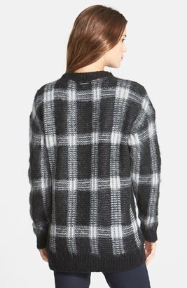 MICHAEL Michael Kors Plaid Crewneck Sweater (Regular & Petite)