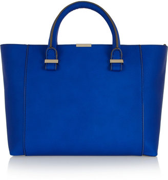 Victoria Beckham Quincy textured-leather tote