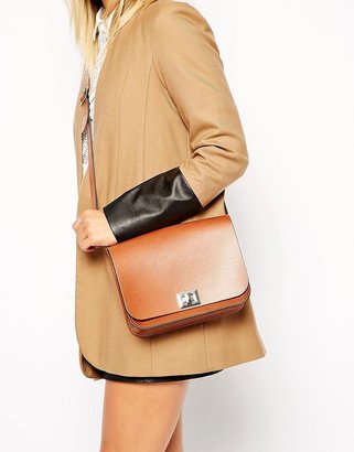 The Leather Satchel Company Tan Medium Pixie Cross Body Bag