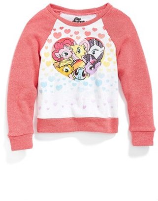 Mighty Fine 'My Little Pony® - Raining Rainbows' Sweatshirt (Toddler Girls, Little Girls & Big Girls)