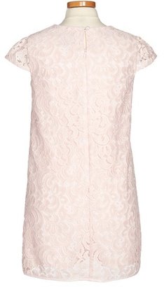 Milly Minis Cap Sleeve Lace Dress (Big Girls)