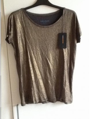 Zadig & Voltaire Black/Gold Luxe T-Shirt