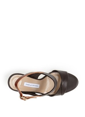 Diane von Furstenberg 'Jacey' Leather Sandal