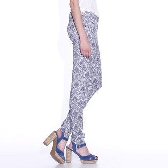 La Redoute LA 5 Pocket Style Slim-Fit Baroque Print Jacquard Trousers