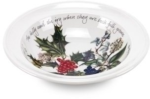Portmeirion Holly And Ivy Cereal Bowl 15cm