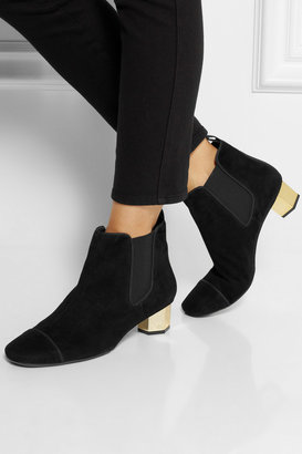 Tory Burch Regina suede ankle boots