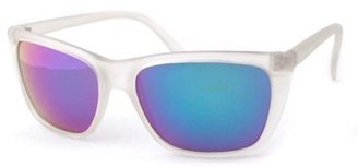 Vintage Sunglasses Smash LAGUNA Deadstock Mirrored Sunglasses - Frost
