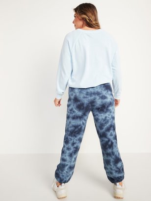 Old Navy High-Waisted Logo-Graphic Tie-Dye Sweatpants for Women ...