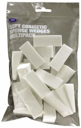 Boots Soft Cosmetic Sponge Wedges Multipack