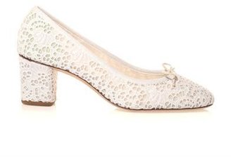 Repetto Ballerina Paname broderie-anglaise pumps