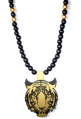 Domo Beads Gold Tiger Necklace