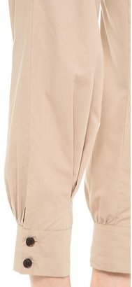 Band Of Outsiders Poplin Slouchy Pants