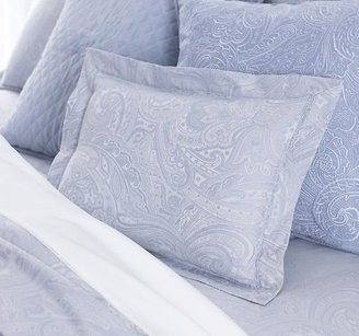Lauren Ralph Lauren Lauren Suite by Ralph Lauren Bedding, Pale Blue Paisley 12" x 16" Decorative Throw Pillow