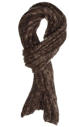 Firetrap Knitted Scarf - Brown