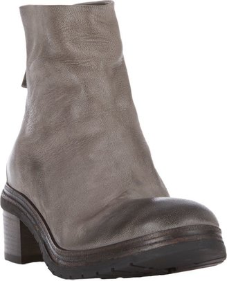 Marsèll Back-Zip Ankle Boots-Grey
