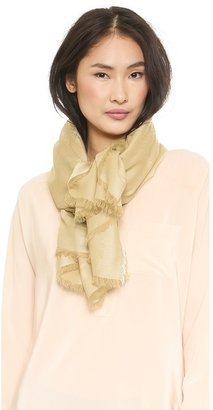 Tory Burch Logo Rope Square Scarf