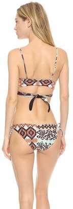 L-Space Reversible Chloe Wild & Free Wrap Bikini Top
